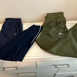 Nike Joggers and Kenneth Cole Joggers